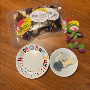 Dog Lovers Plates/Accents & Dog Toys